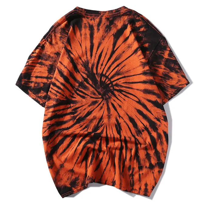 "Tie And Dye" T-shirt Gris Clair Délavé oversize - URB1™