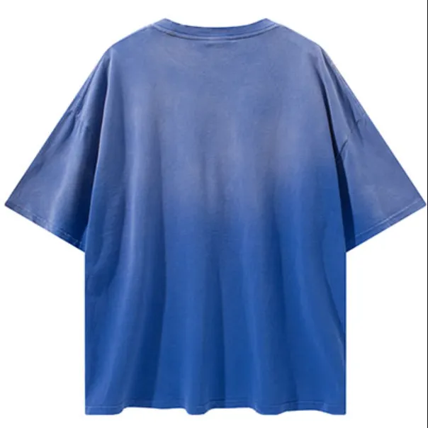 "Tie and dye" T-shirt Oversize Streetwear Gris - URB1™