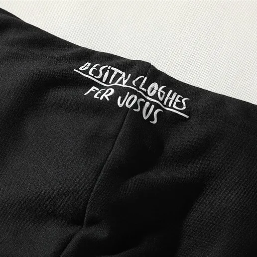 "TORJHRUS" Veste en jean denim Sweatshirt Noir - URB1™