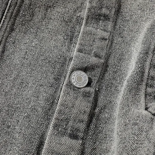 "TORJHRUS" Veste en jean denim Sweatshirt Noir - URB1™