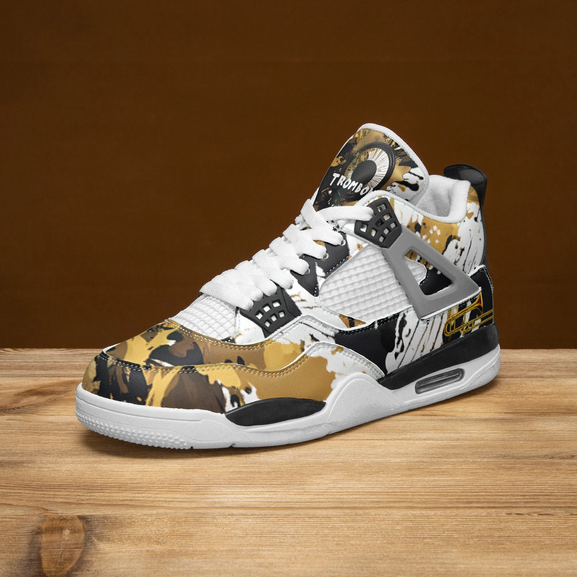 "Trombone" Band Basketball Sneakers