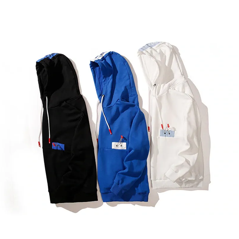 "V-CHANGE" Sweatshirt Noir Hoodie à Capuche - URB1™