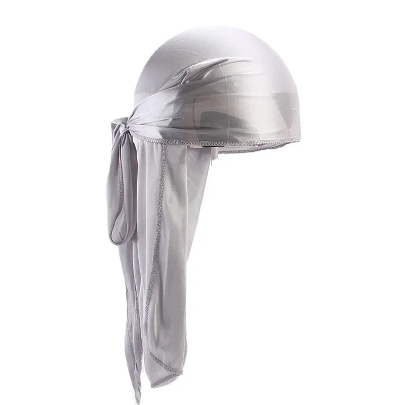 "WAVES" Durag Blanc en Satin - URB1™