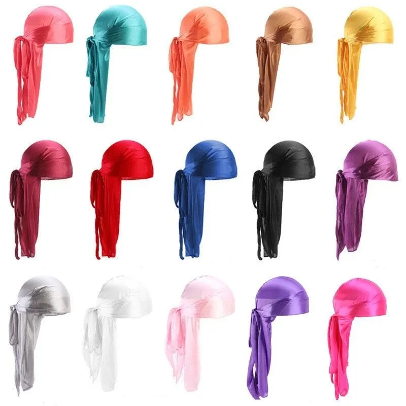 "WAVES" Durag Blanc en Satin - URB1™