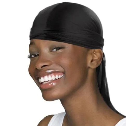 "WAVES" Durag Blanc en Satin - URB1™