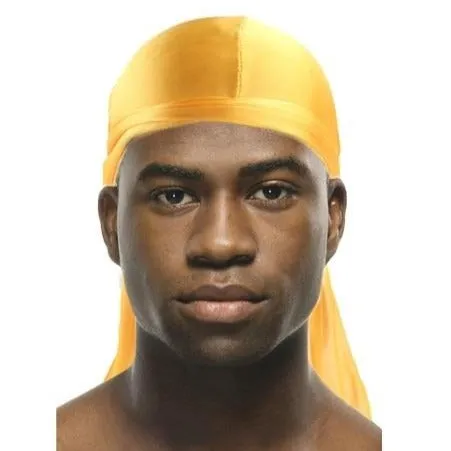 "WAVES" Durag Gris Argenté en Satin - URB1™