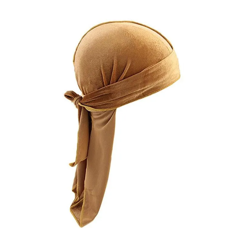"WAVES" DURAG VERT EN VELOUR - URB1™