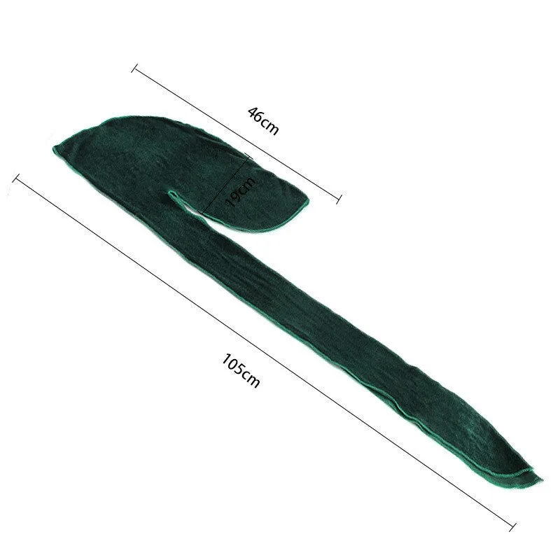 "WAVES" DURAG VERT EN VELOUR - URB1™