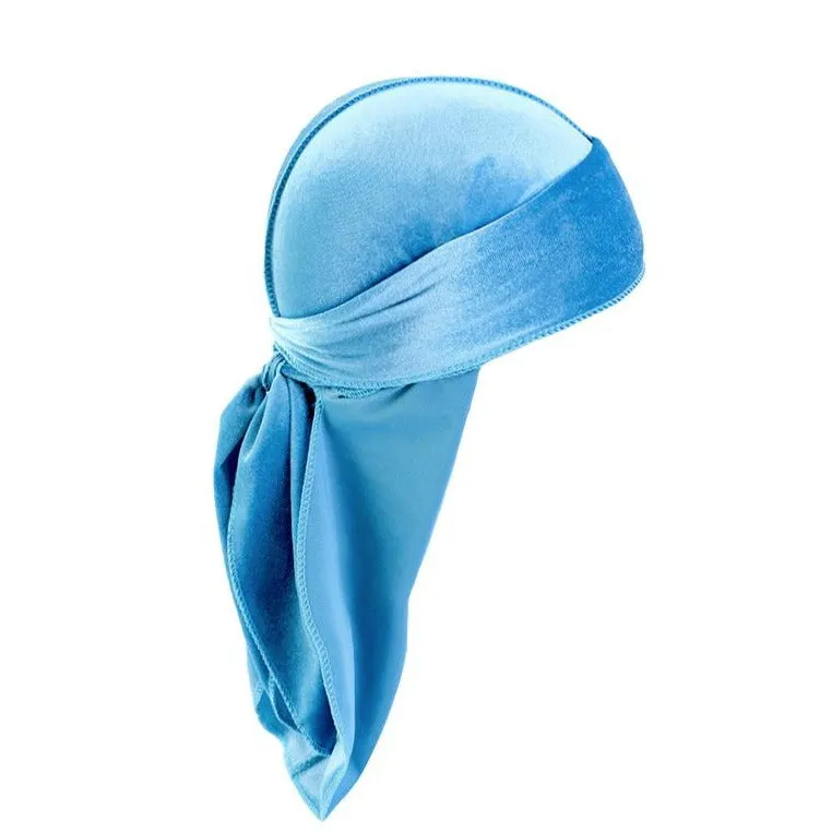 "WAVES" DURAG VERT FLUO EN VELOUR - URB1™