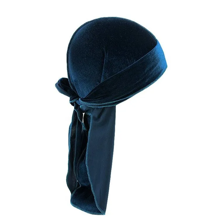 "WAVES" DURAG VERT FLUO EN VELOUR - URB1™