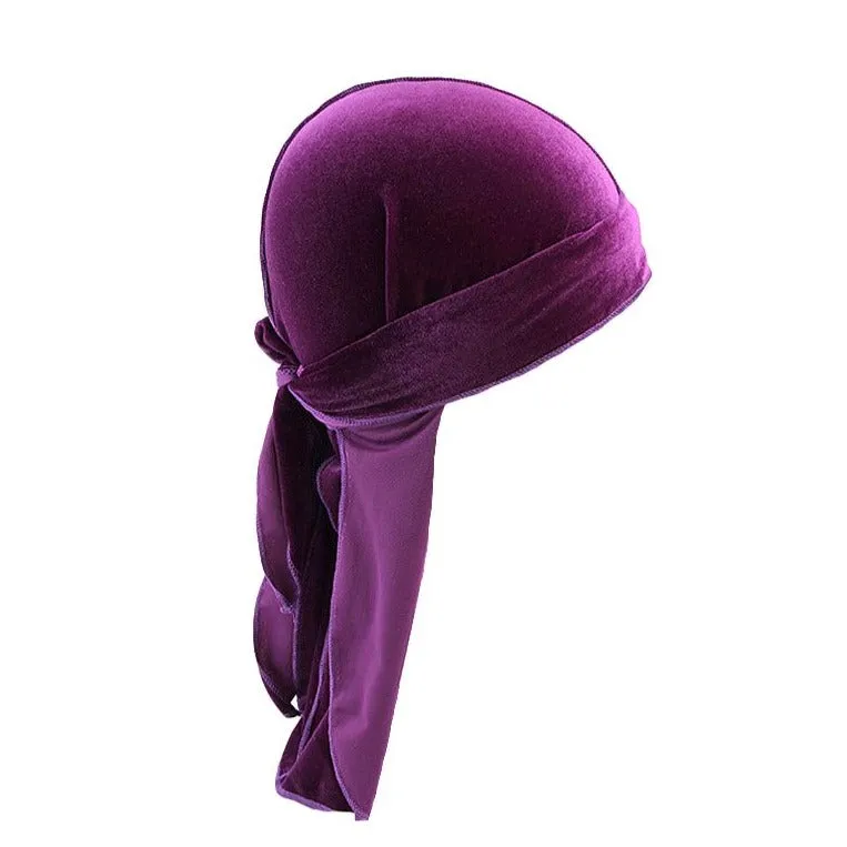 "WAVES" DURAG VERT FLUO EN VELOUR - URB1™