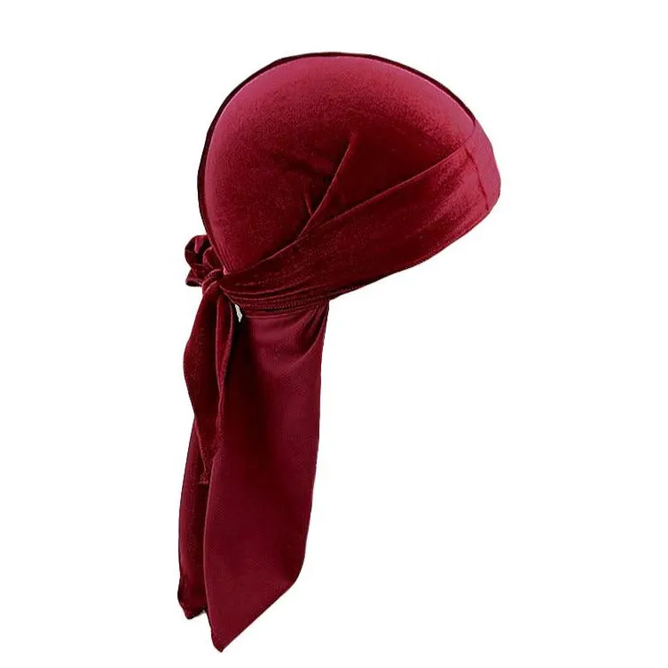 "WAVES" DURAG VERT FLUO EN VELOUR - URB1™