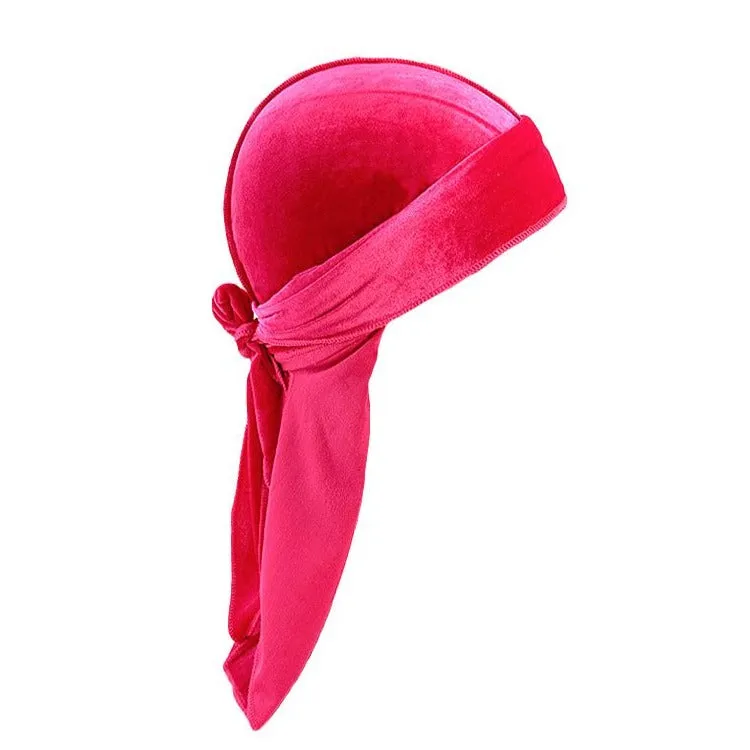 "WAVES" DURAG VERT FLUO EN VELOUR - URB1™