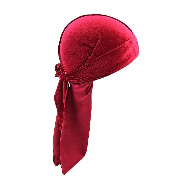 "WAVES" DURAG VERT FLUO EN VELOUR - URB1™