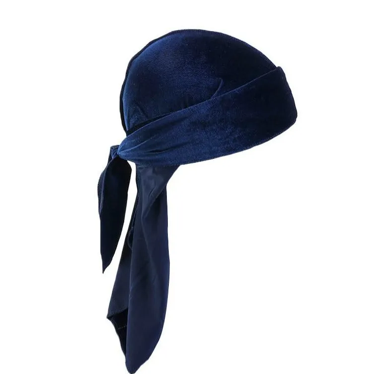 "WAVES" DURAG VERT FLUO EN VELOUR - URB1™