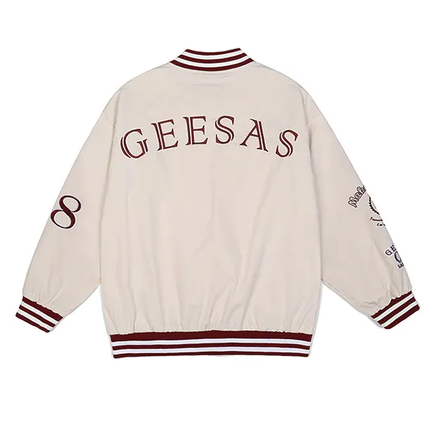 "WENT" Veste Bombers Versity Jacket Noir - URB1™