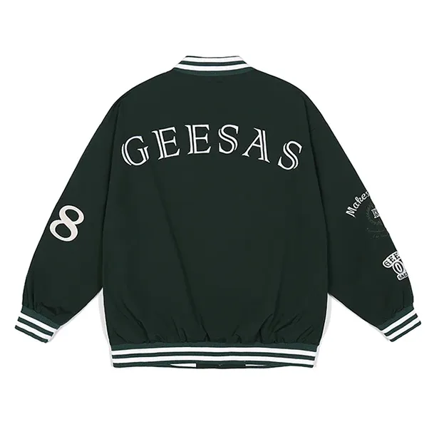 "WENT" Veste Bombers Versity Jacket Noir - URB1™