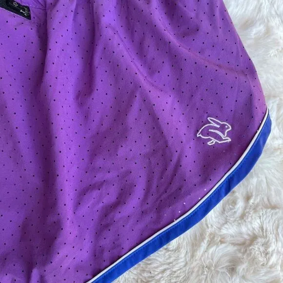 Rabbit Running Women's Repeats 2&quot; Meadow Violet Size Large NWT