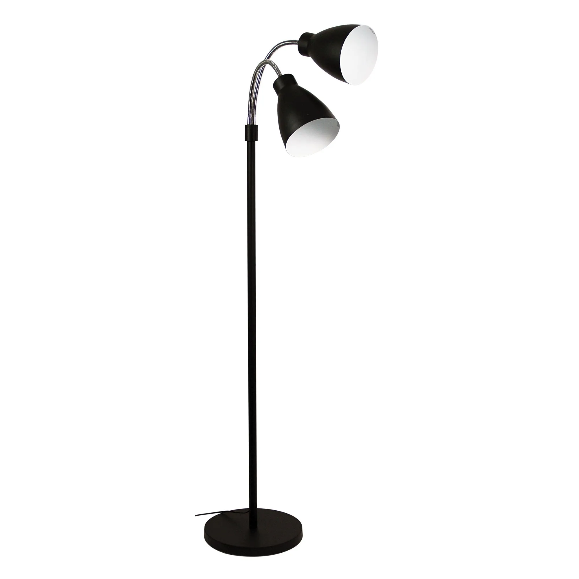 RETRO Twin Flexible Neck Black