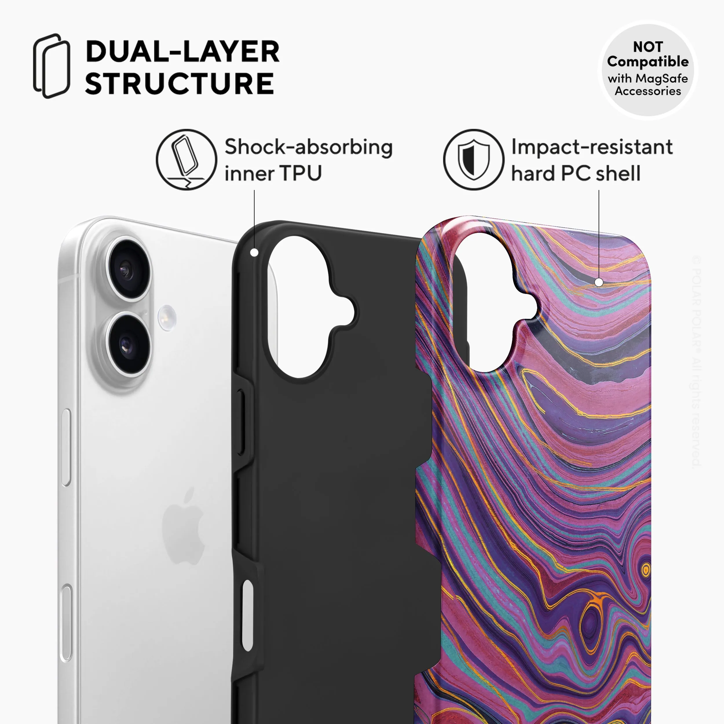 Rhythm in the Desert - iPhone 16 Plus Case