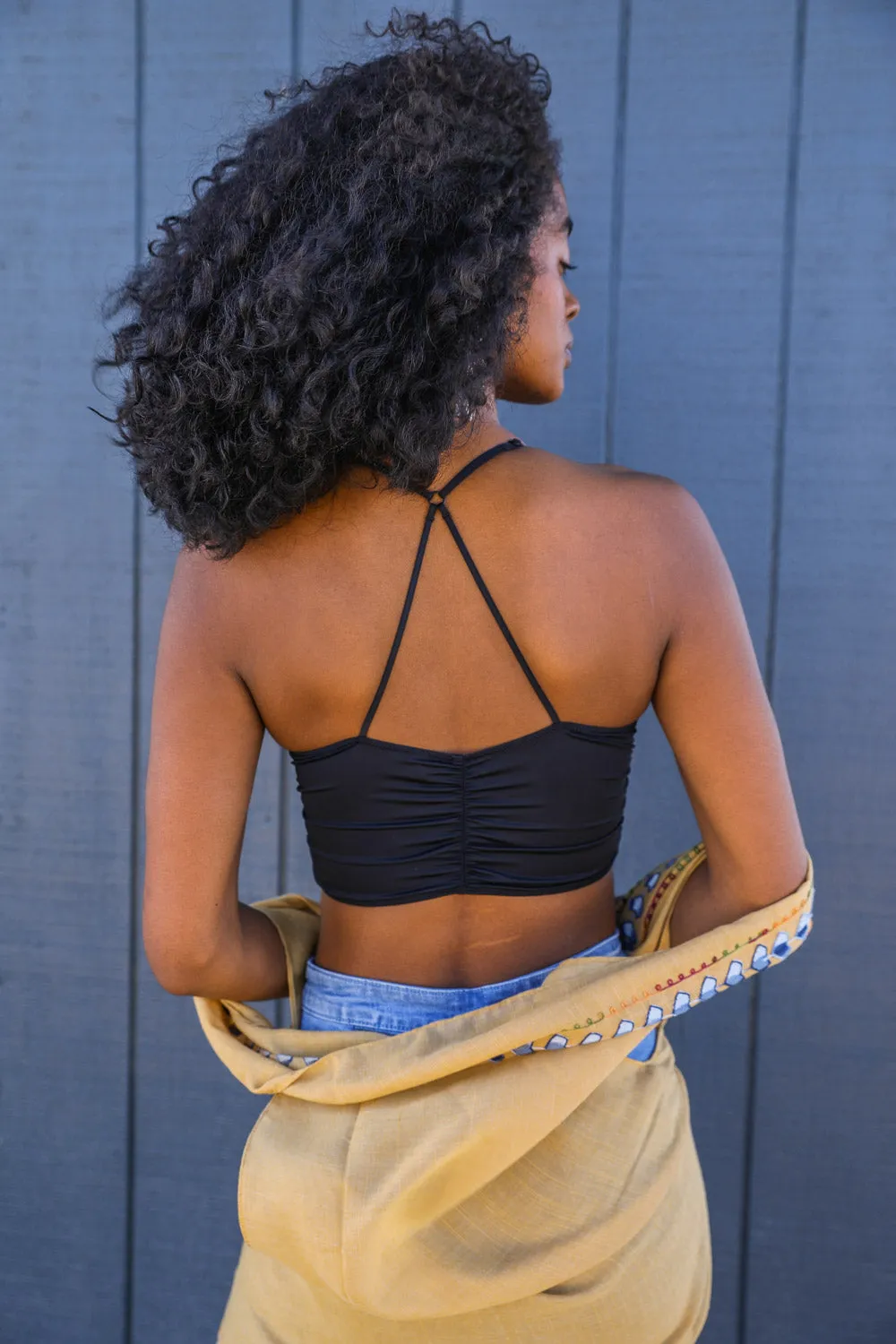Ruched Bralette - 3 colors