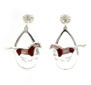 Running Horse Earrings