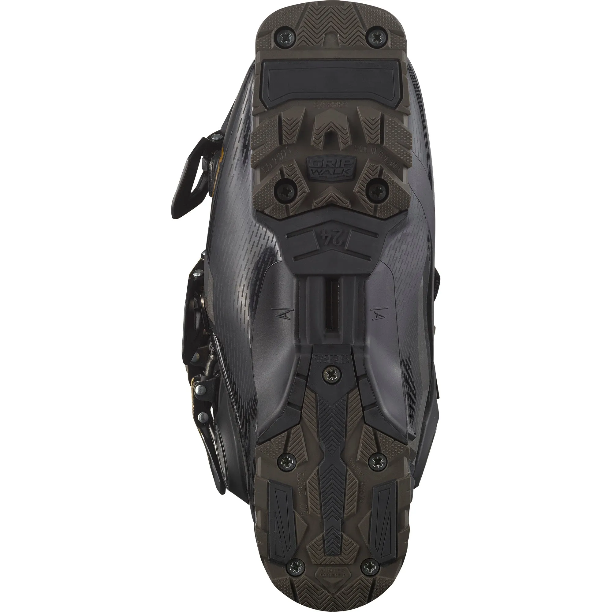 SALOMON S/Pro 90 ski boots - Womens - Black/Gold/Belluga
