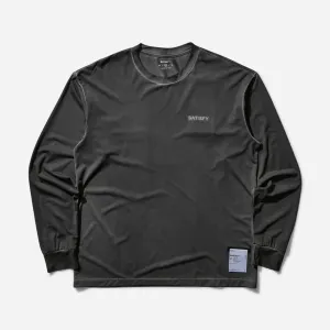 Satisfy Auralite Long Tee - Pigment Black