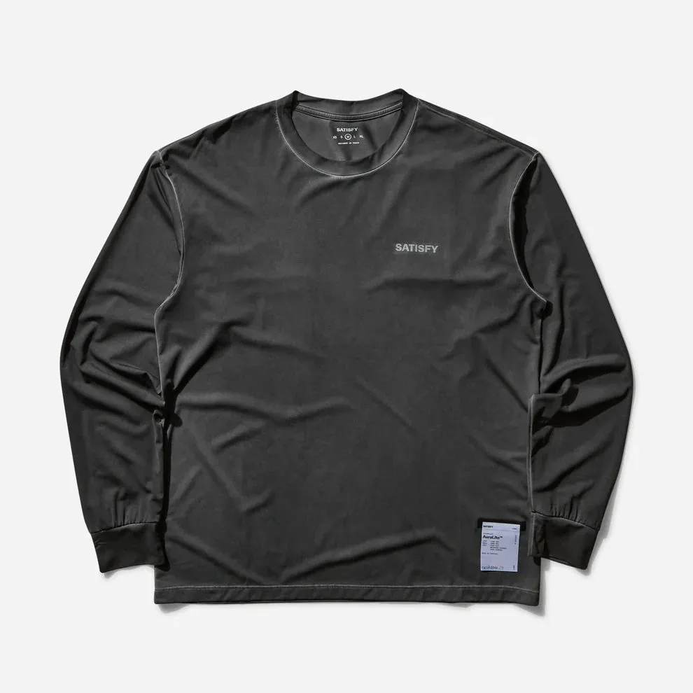 Satisfy Auralite Long Tee - Pigment Black