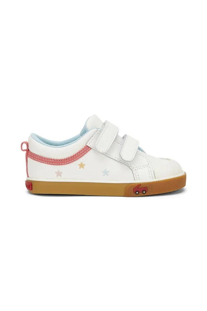 See Kai Run Robyne White Leather
