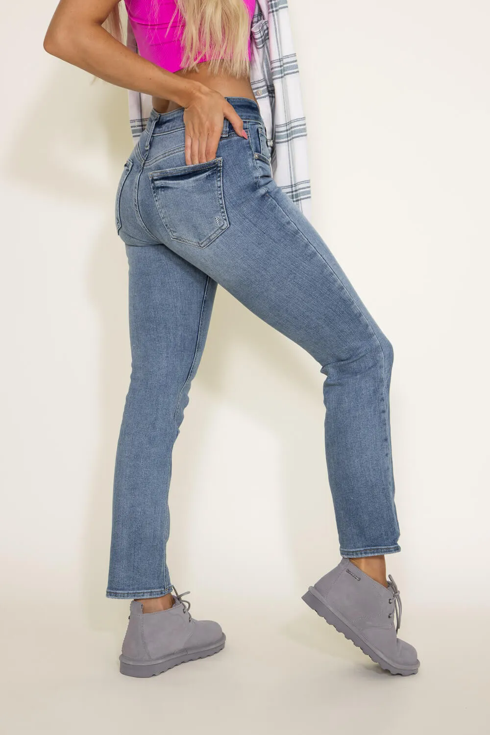 Silver Jeans Suki Mid Straight Leg Jeans for Women | L93413EAE283