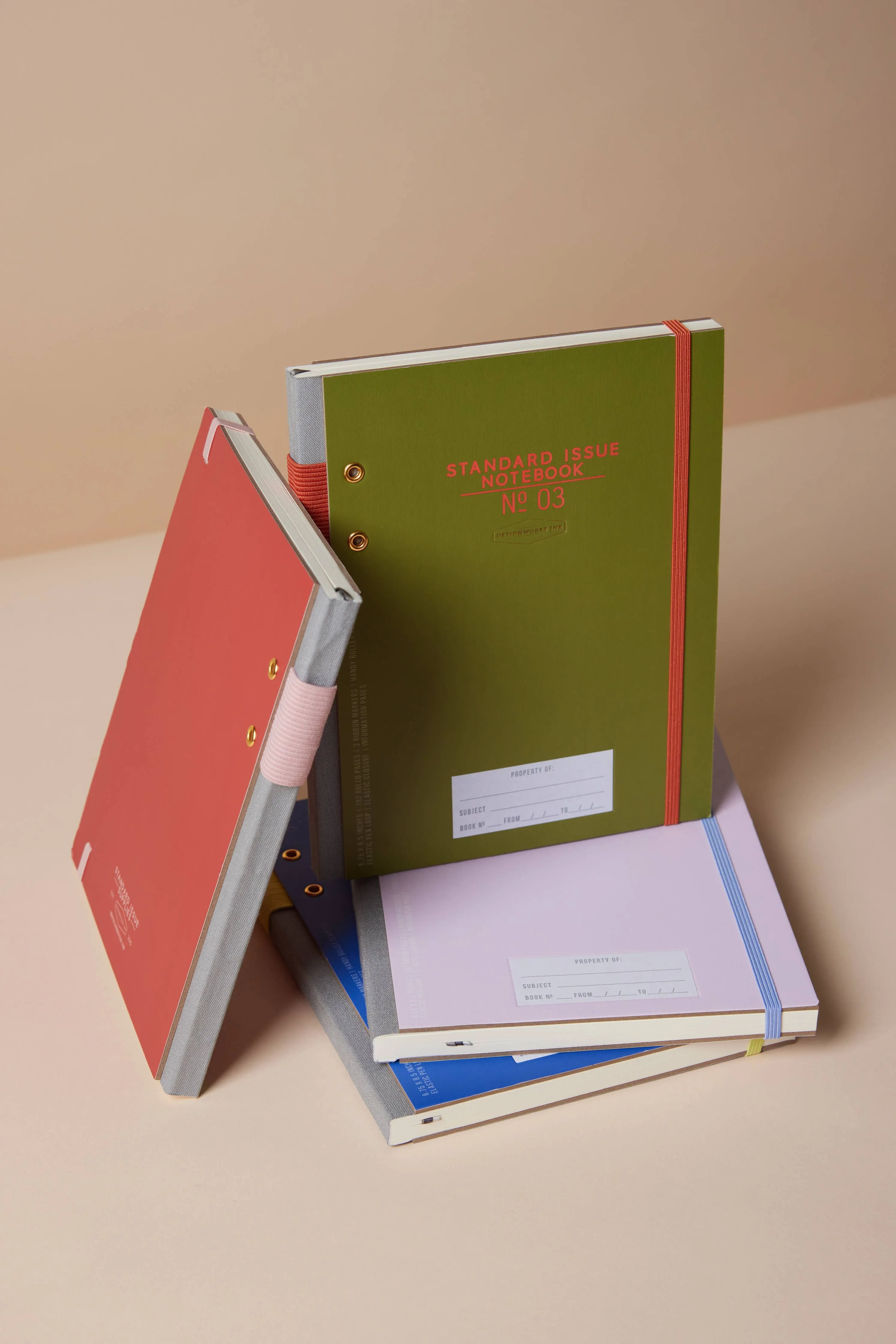 Standard Issue Planner Notebook NO. 03 in Army Green