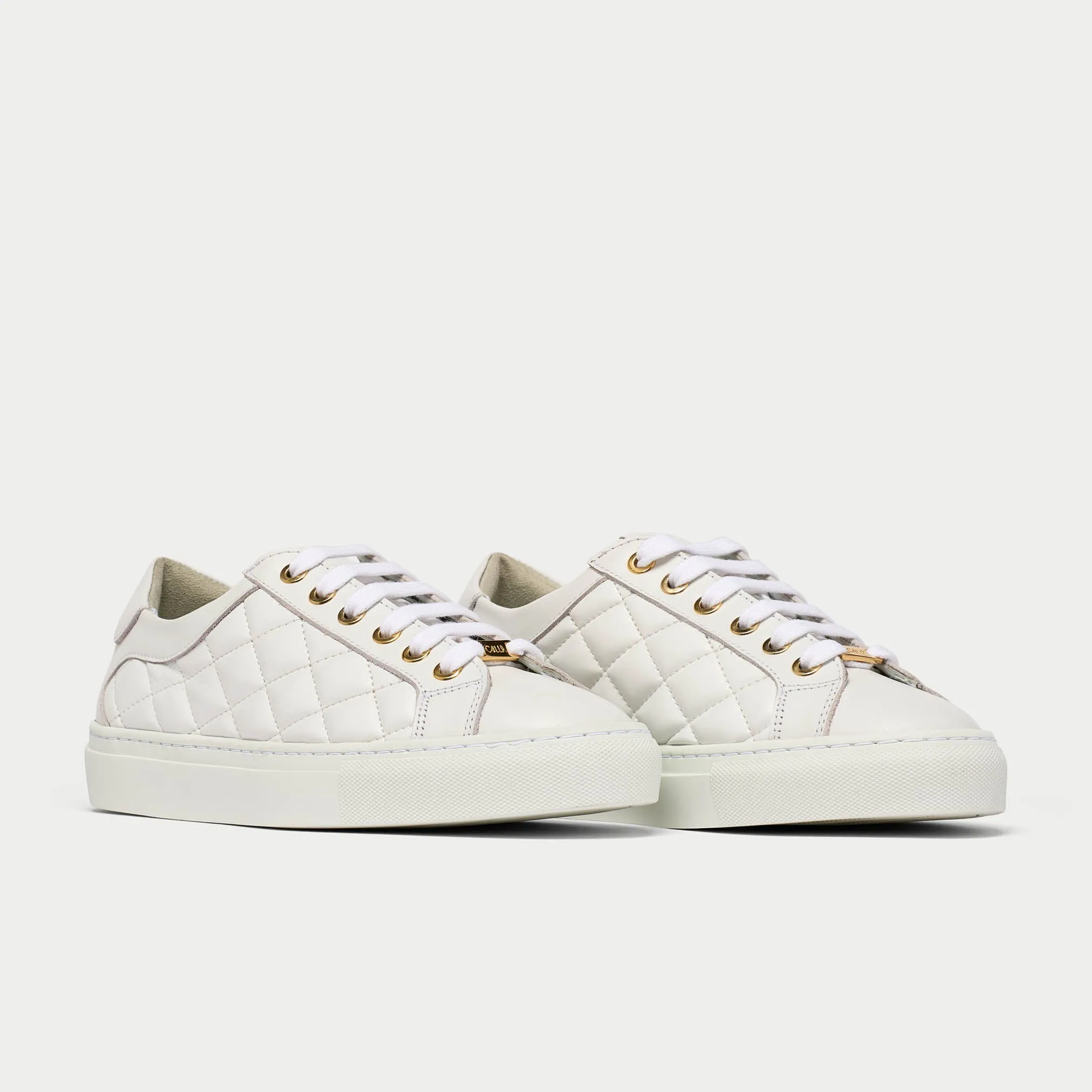 Star - White Quilted