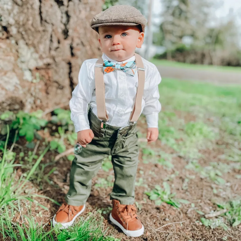 Tan Suspenders