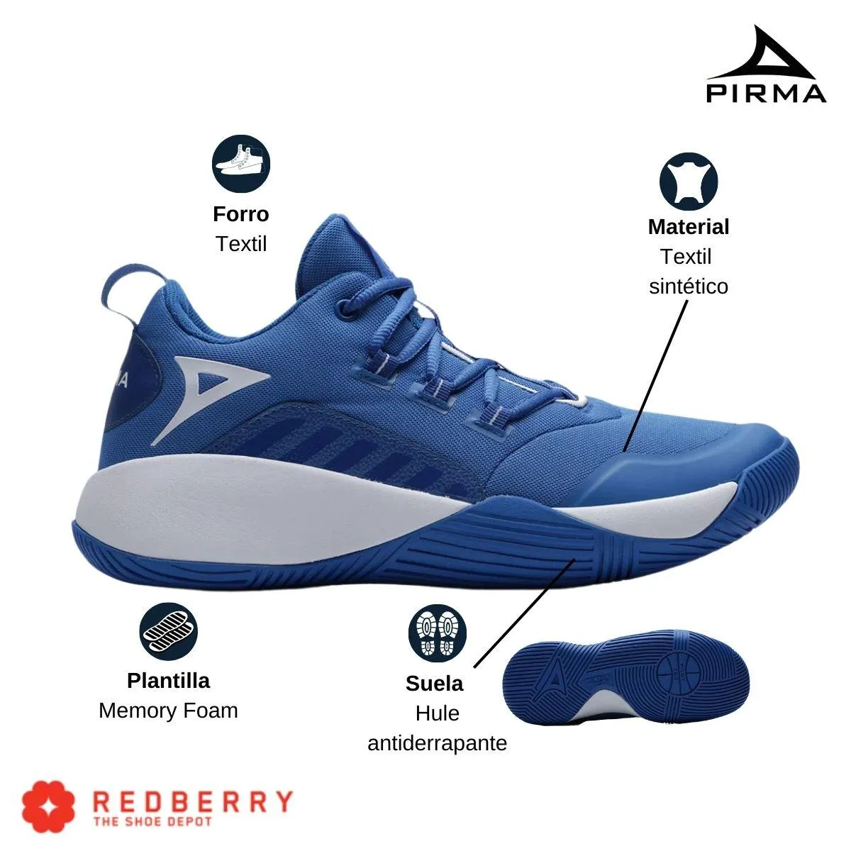 Tenis Hombre Pirma Parker 360