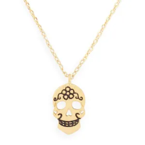 Till Death Skull Necklace