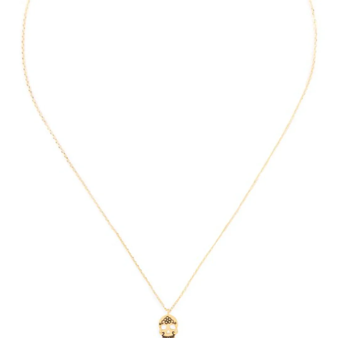 Till Death Skull Necklace