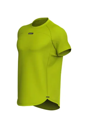 Total War Ai1 “Give Your All” Short Sleeve - Highlighter Yellow