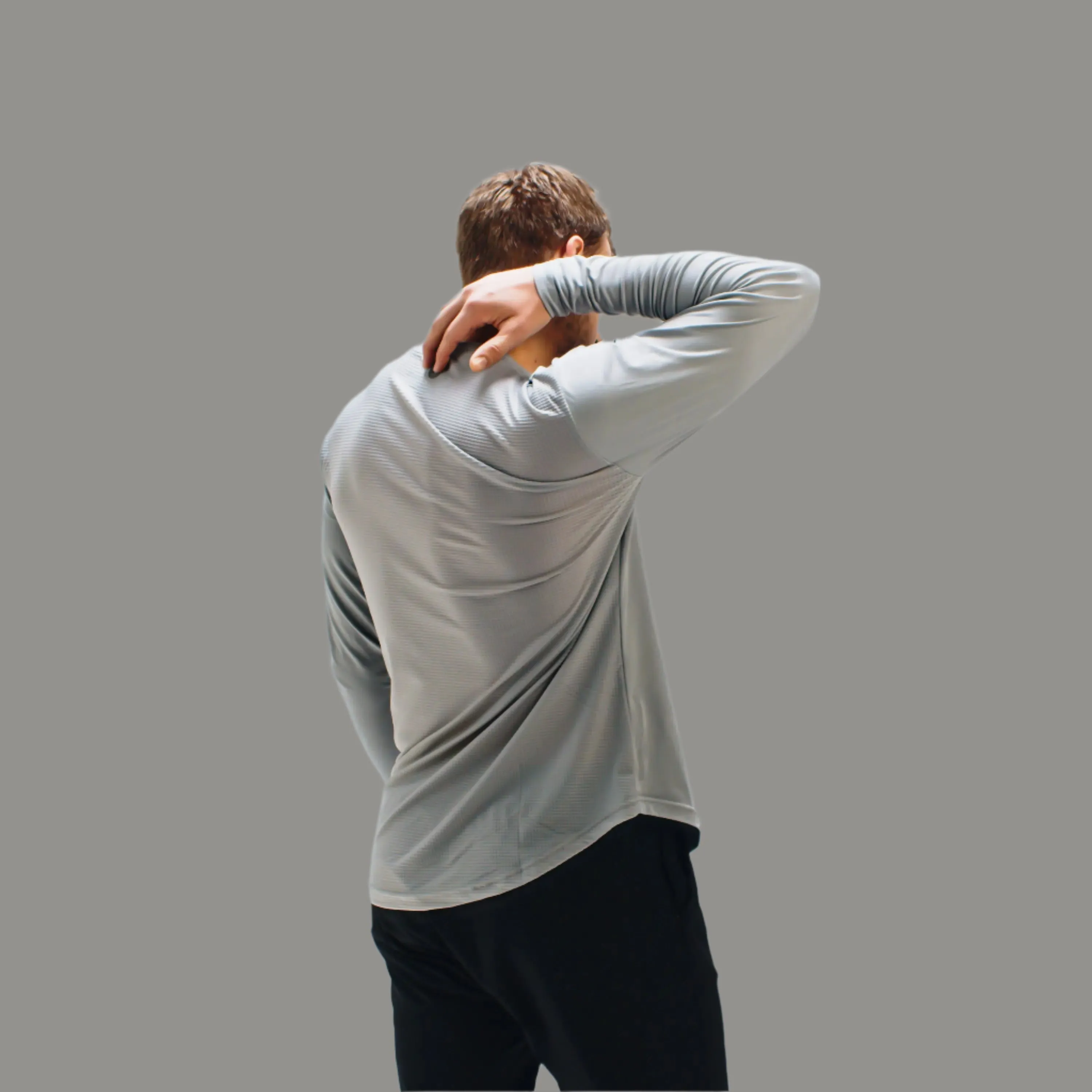 Total War Battle Long Sleeve - Ghost Grey