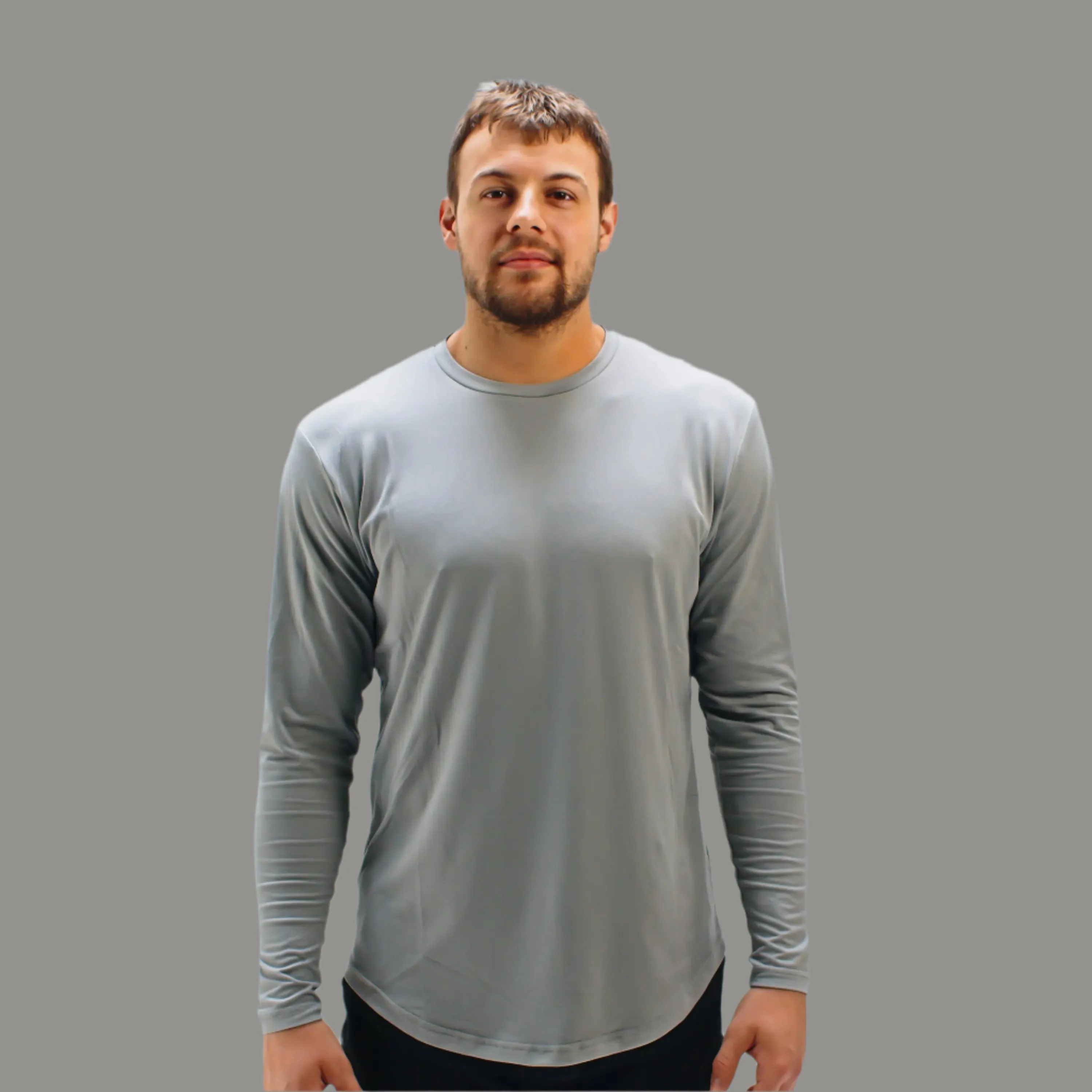 Total War Battle Long Sleeve - Ghost Grey
