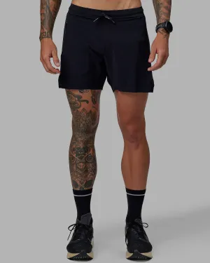 UltraAir 5" Lined Performance Short - Black-Reflective