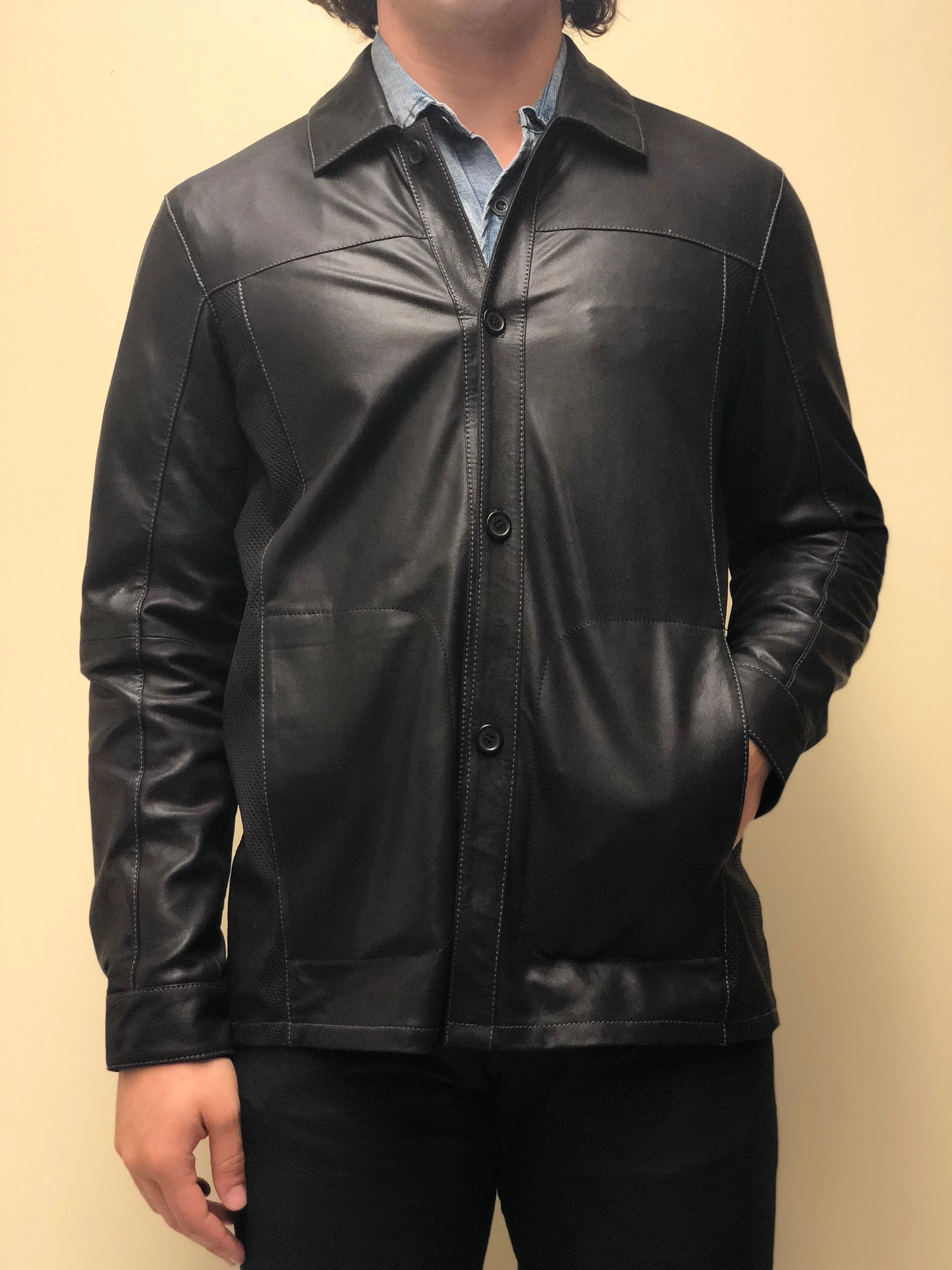 Vintage Lambskin Lightweight Jacket