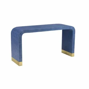 Waterfall 60" Console Table in Blue