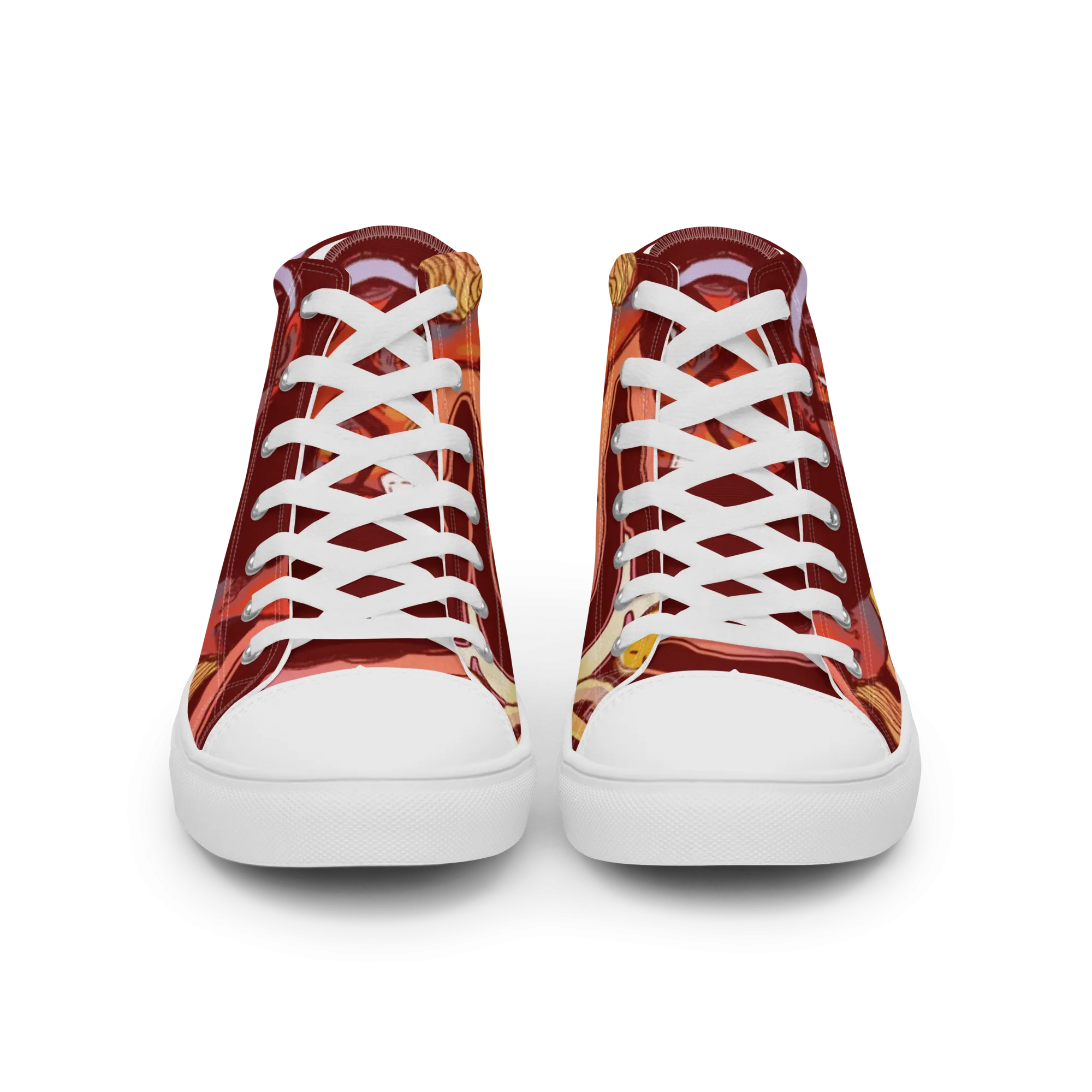 [Way More Than A Penny For My Thoughts] Women’s High Top Canvas Sneaker