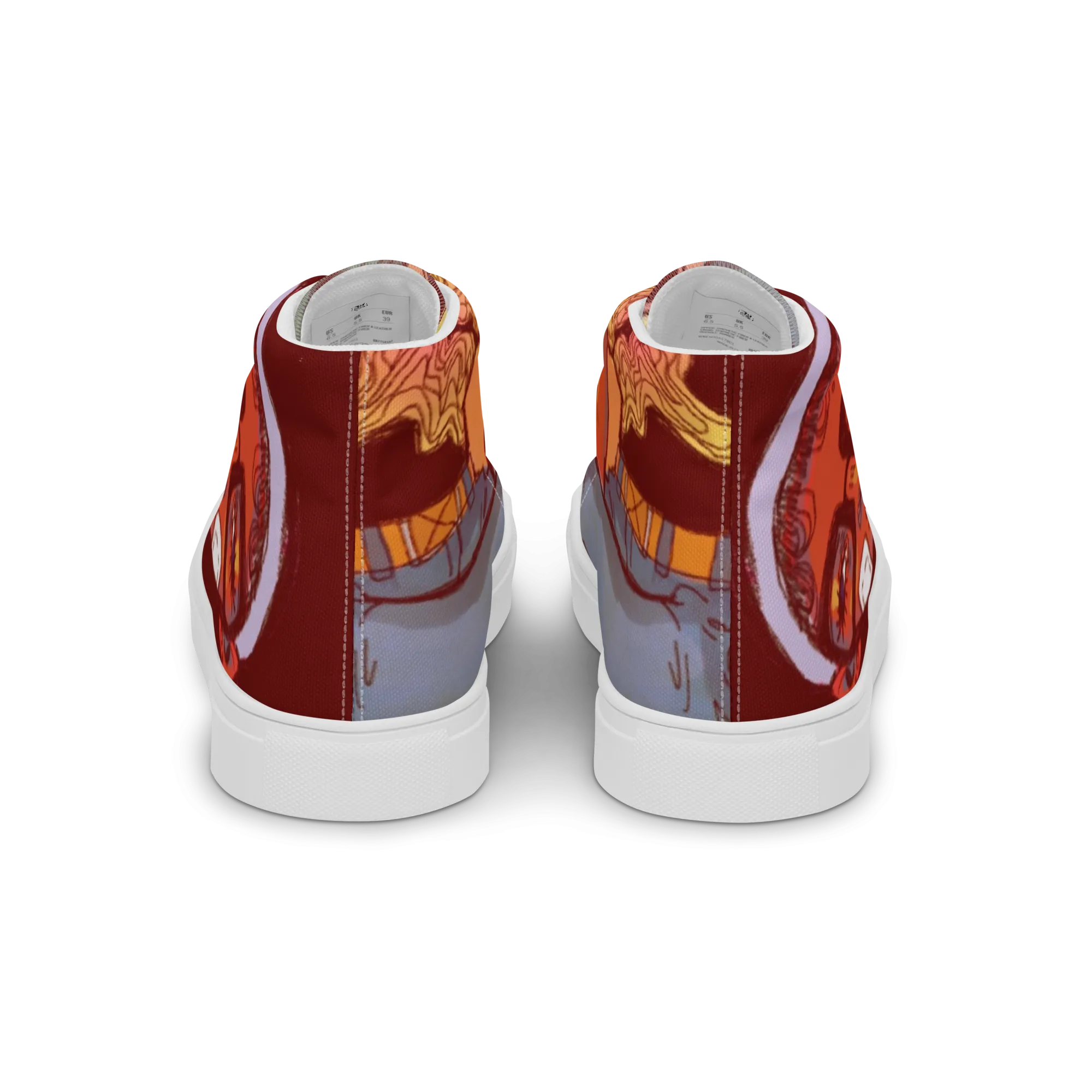 [Way More Than A Penny For My Thoughts] Women’s High Top Canvas Sneaker