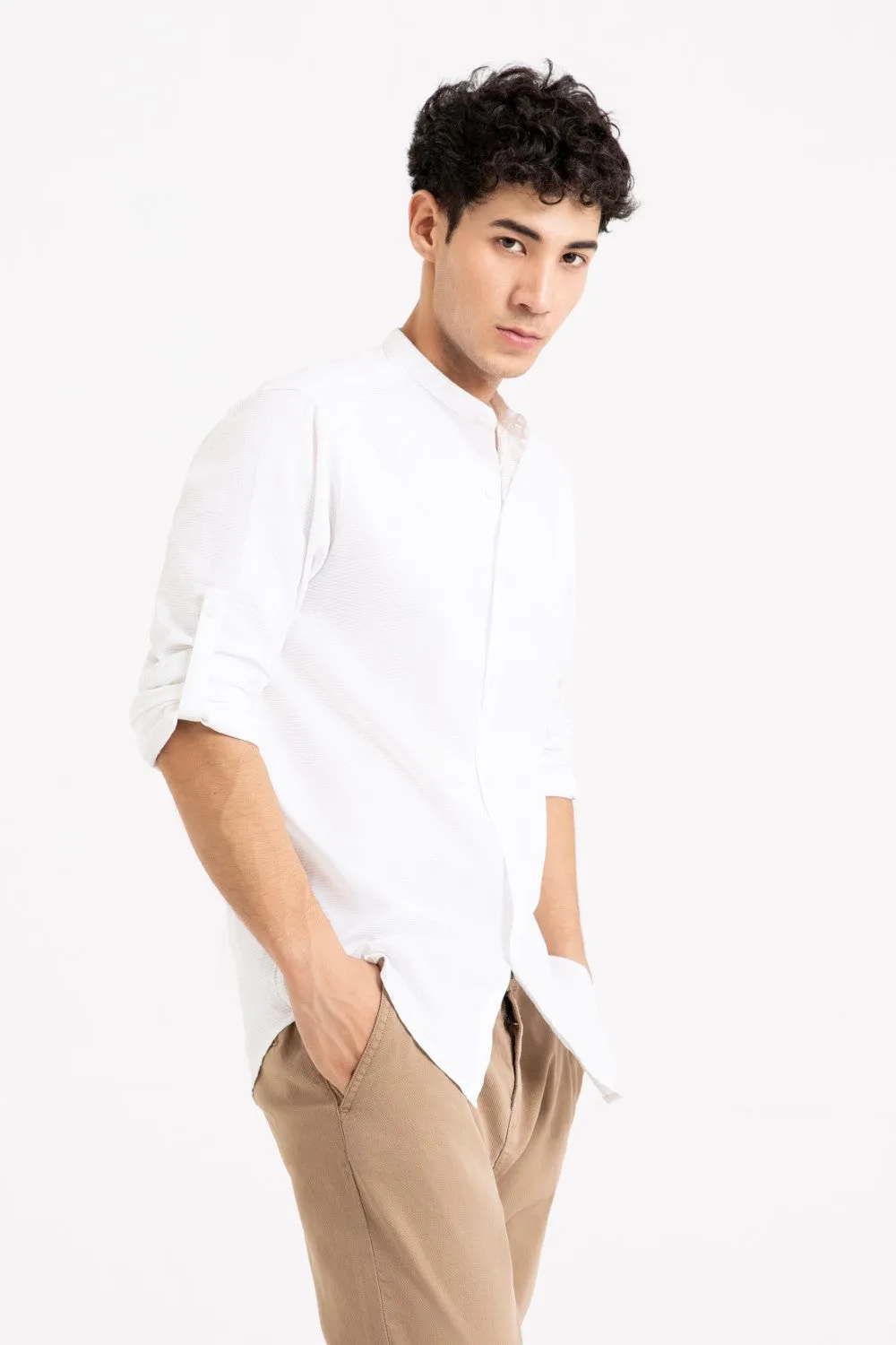 White Casual Shirt