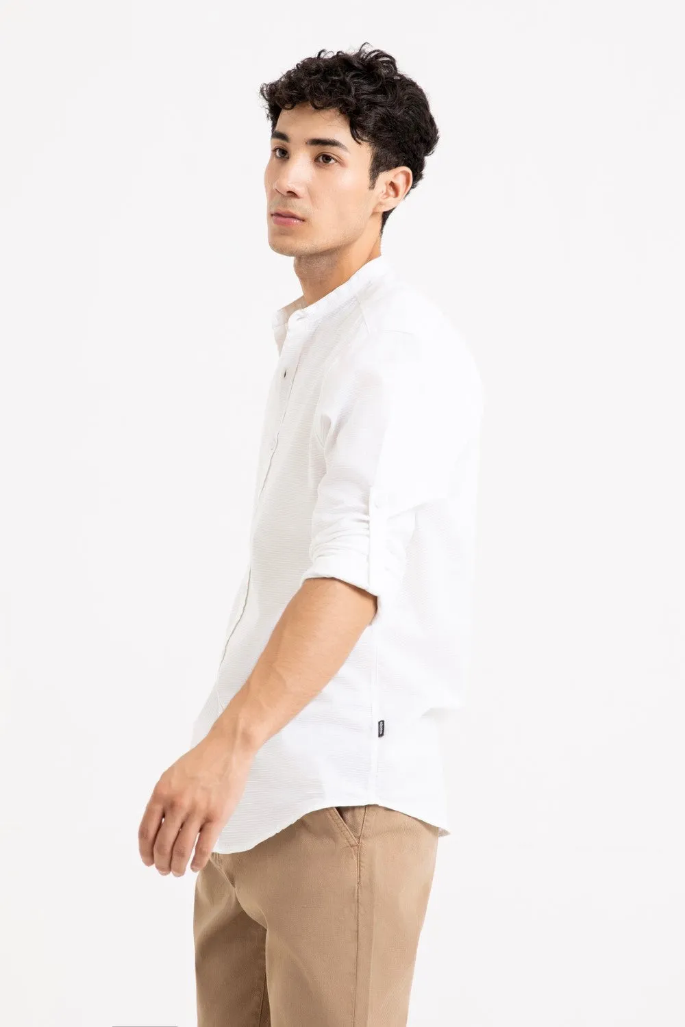 White Casual Shirt