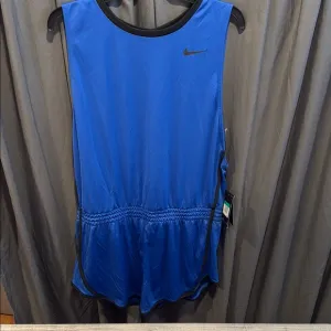 Women’s Nike Dri-Fit Open Back Romper size XL NWT MSRP $70
