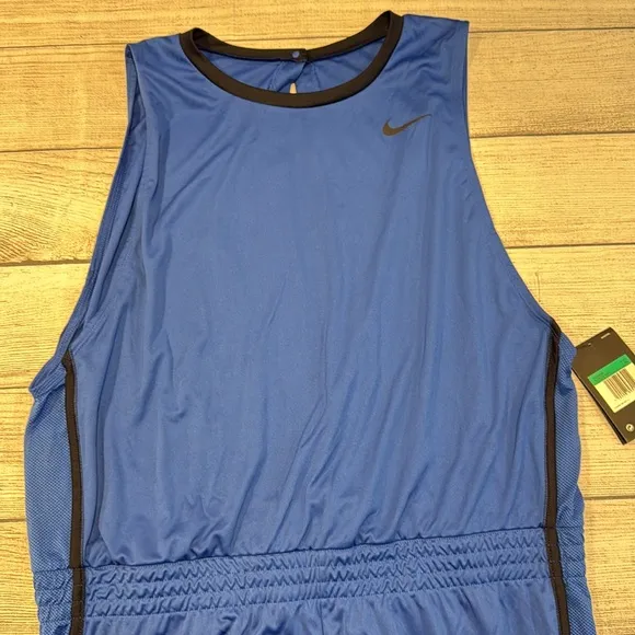 Women’s Nike Dri-Fit Open Back Romper size XL NWT MSRP $70