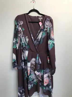 Womens Size 16 Misses Purple Chelsea Dress
